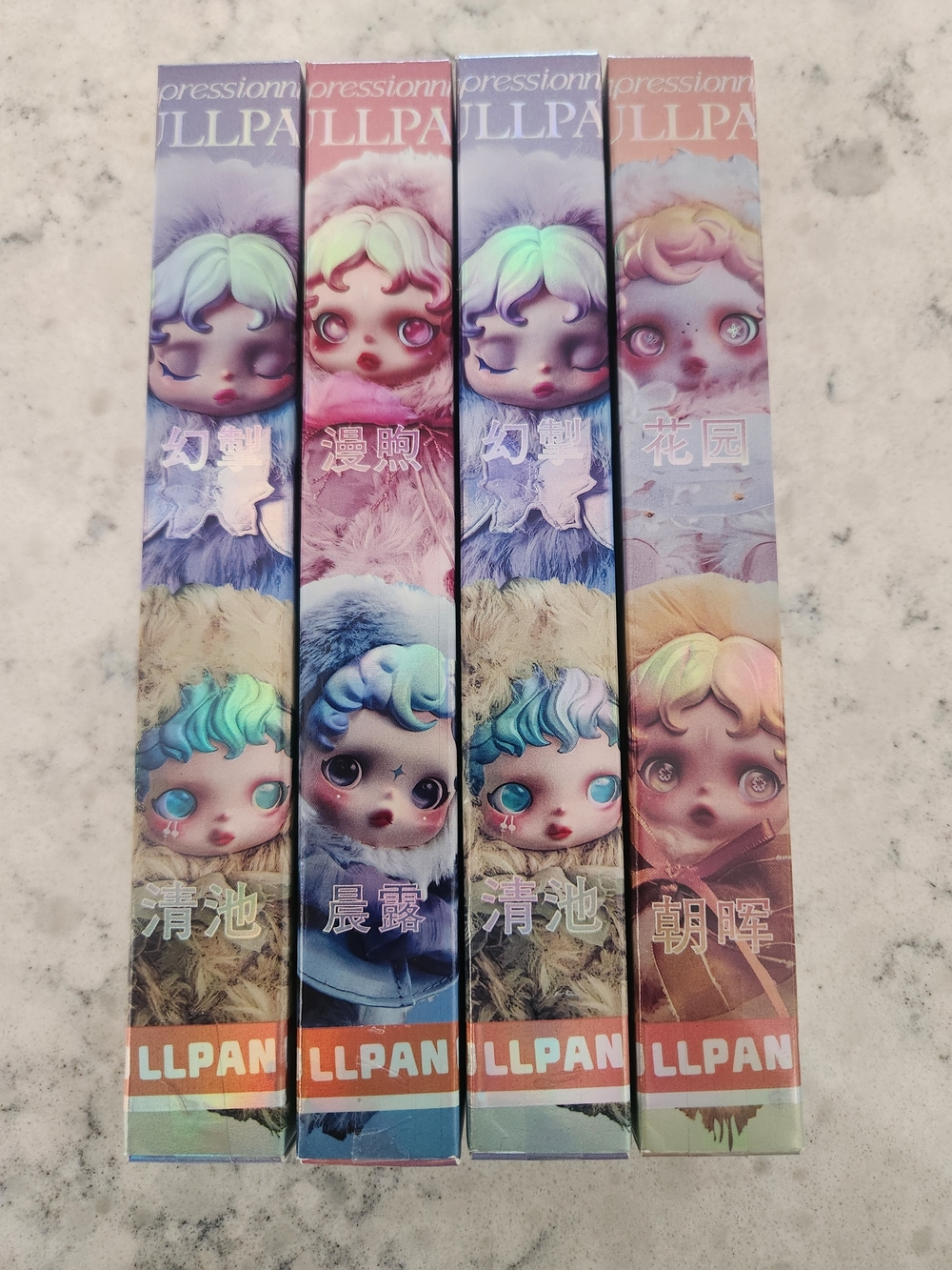 Blind Box Skullpanda Doll Pens Set